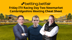 Horse racing tips from the Betfair Cheat Sheet
